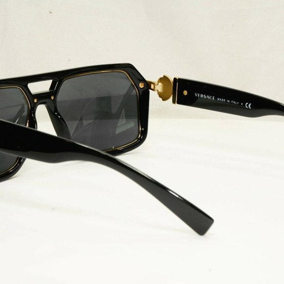 Versace Men's Black Medusa Sunglasses Full Set - Picture 7 of 8